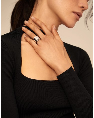 Anillo Uno de 50 Pide un Deseo Plata