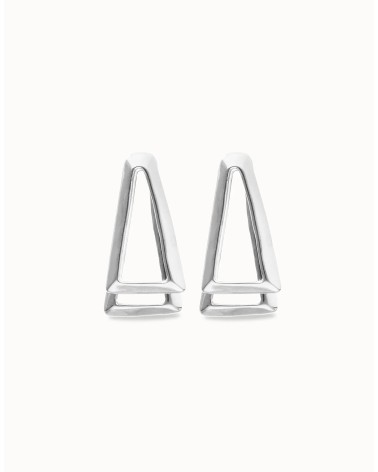 Pendientes Uno de 50 Aro Plata