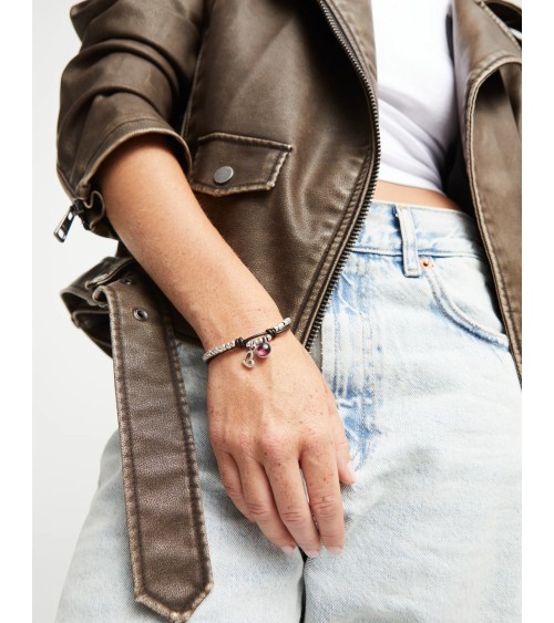 Pulsera Uno de 50 Ser Fascinante Morada
