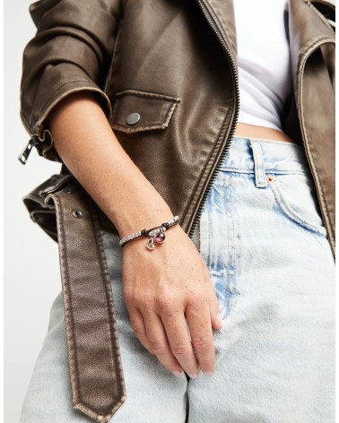Pulsera Uno de 50 Ser Fascinante Morada