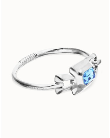 Pulsera Uno de 50 Núcleo Rígida Azul