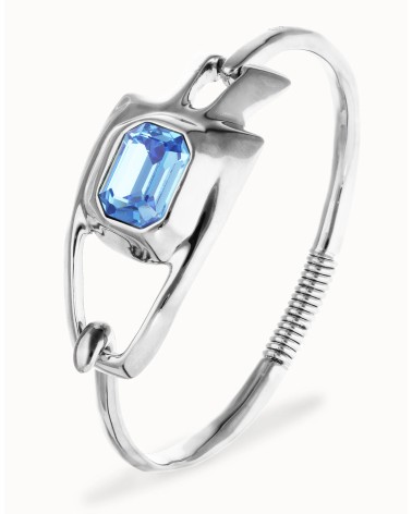 Pulsera Uno de 50 Núcleo Rígida Azul