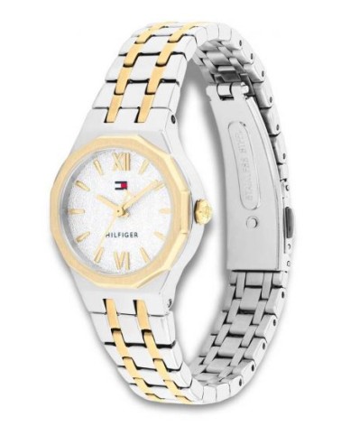 Reloj Tommy Hilfiger Mackenzie Mujer Bicolor Plata y Oro