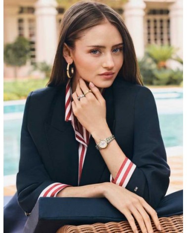 Reloj Tommy Hilfiger Mackenzie Mujer Bicolor Plata y Oro