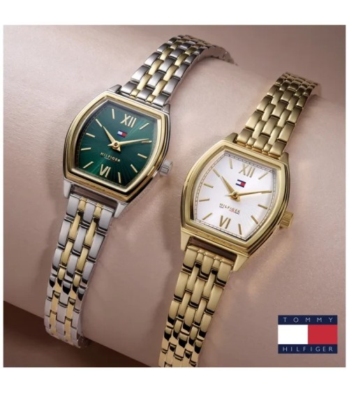 Reloj Tommy Hilfiger Norah Mujer Tonneau Esfera Verde