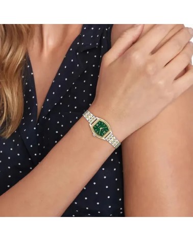 Reloj Tommy Hilfiger Norah Mujer Tonneau Esfera Verde