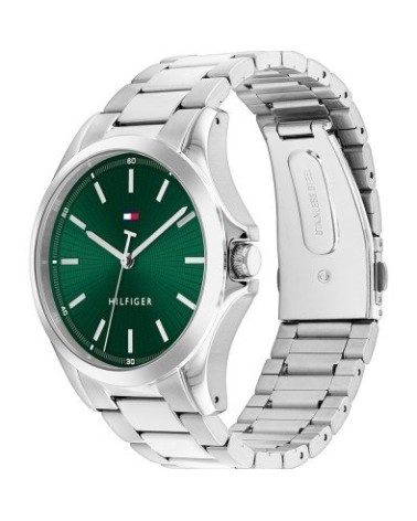 Reloj Tommy Hilfiger Bruce Hombre Acero Esfera Verde