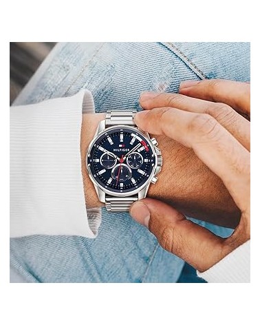 Reloj Tommy Hilfiger Gents Hombre Acero Esfera Azul