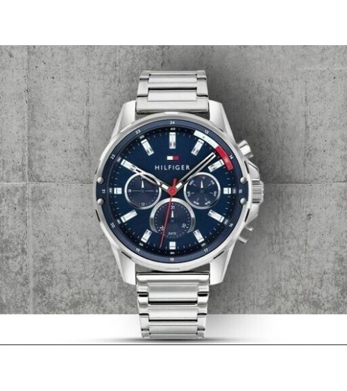 Reloj Tommy Hilfiger Gents Hombre Acero Esfera Azul