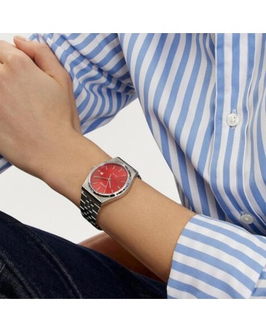 Reloj Casio Collection Acero Esfera Roja