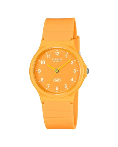 Reloj Casio Analógico Retro Amarillo