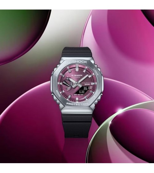 Reloj Casio G-Shock Metal Solar Bluetooth Morado