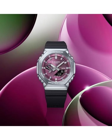 Reloj Casio G-Shock Metal Solar Bluetooth Morado