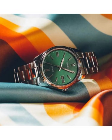 Reloj Casio verde MTP-1302PD-3AVEF