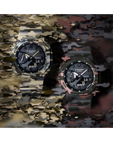 Reloj G-Shock Camuflaje oscuro GA-2100CM-8AER