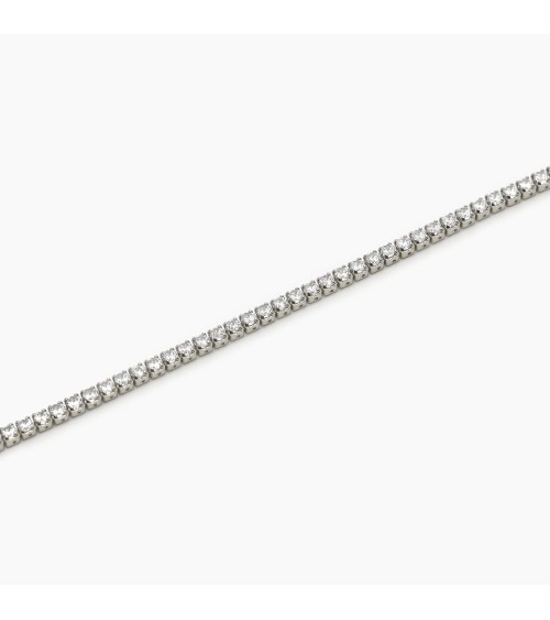 Tobillera de Plata con Pavé de Zirconitas Blancas Mabina | Joyería Onix Lugo