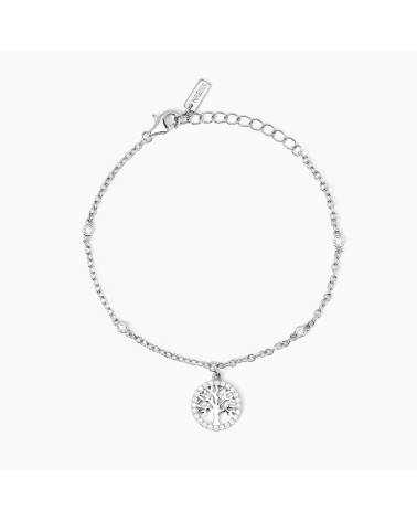 Pulsera de Plata Árbol de la Vida con Zirconitas Mabina | Joyería Onix Lugo