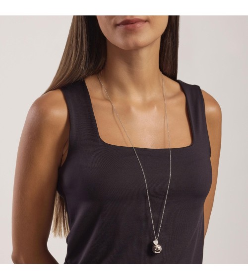 Llamador de Ángeles de Plata con Zirconitas Mabina | Joyería Onix Lugo