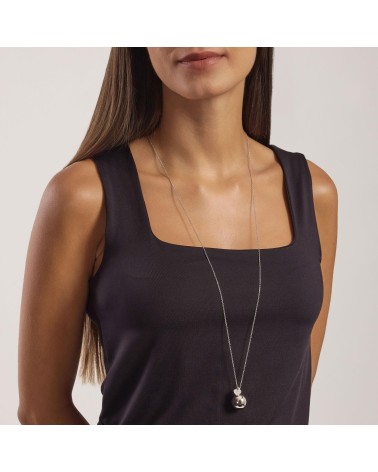 Llamador de Ángeles de Plata con Zirconitas Mabina | Joyería Onix Lugo