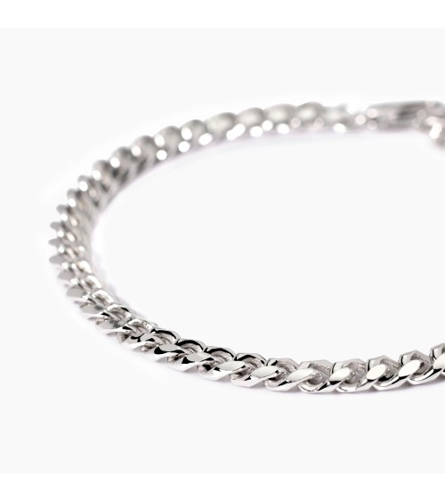 Pulsera de Plata para Hombre con Cadena Diamantada Mabina | Joyería Onix Lugo