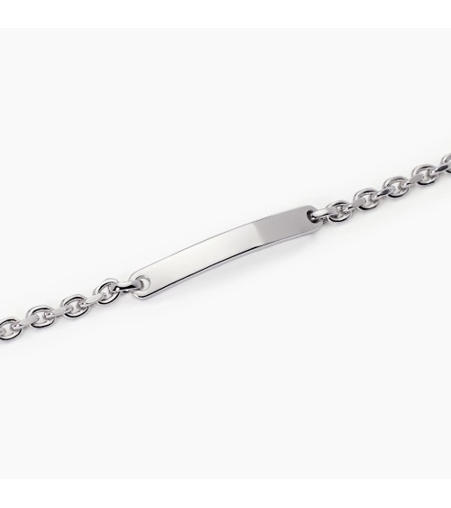 Pulsera de Plata para Hombre con Eslabones Rectangulares Mabina | Joyería Onix Lugo