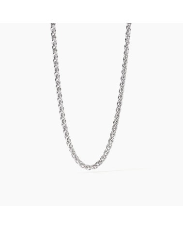 Cadena de Plata para Hombre con Malla Espiga Mabina Every Day | Joyería Onix Lugo