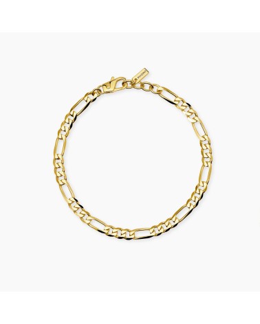 Pulsera Plata Oro Hombre Cadena Figaro Mabina Millennium | Joyería Onix Lugo