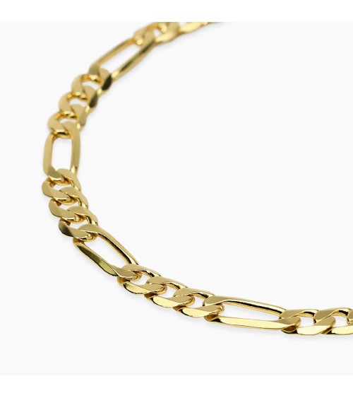 Pulsera Plata Oro Hombre Cadena Figaro Mabina Millennium | Joyería Onix Lugo
