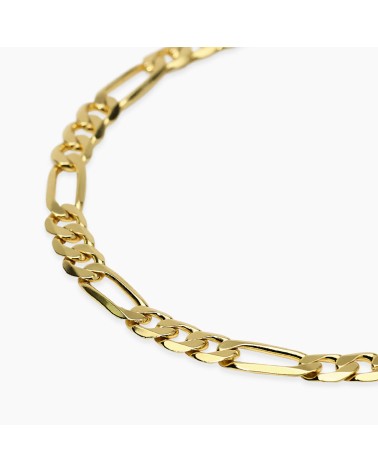 Pulsera Plata Oro Hombre Cadena Figaro Mabina Millennium | Joyería Onix Lugo