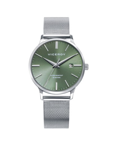 Reloj Viceroy de Mujer Esfera Verde y Malla Milanesa 401344-67 | Joyería Onix Lugo