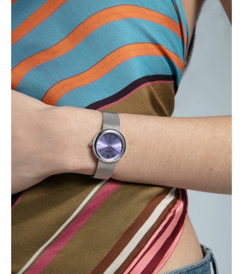 Reloj Viceroy de Mujer Esfera Morada y Malla Milanesa Kiss 401346-97 | Joyería Onix Lugo