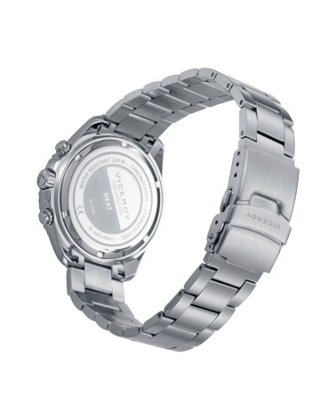 Reloj Viceroy de Hombre Cronógrafo Bisel Cerámico Marrón Esfera Azul Heat 41179-37 | Joyería Onix Lugo