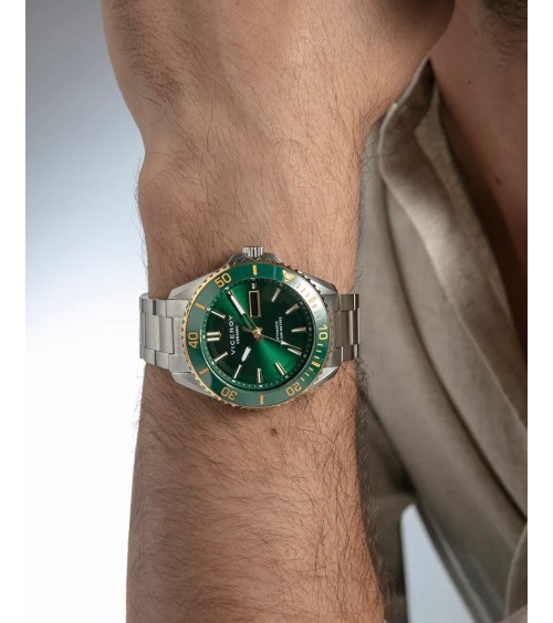 Reloj Viceroy Automático de Hombre Bisel Cerámico Verde 200m Heat 41181-67 | Joyería Onix Lugo