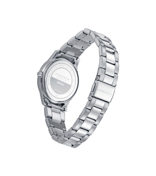 Reloj Viceroy de Mujer en Acero con Esfera Negra Dress 401342-55 | Joyería Onix Lugo