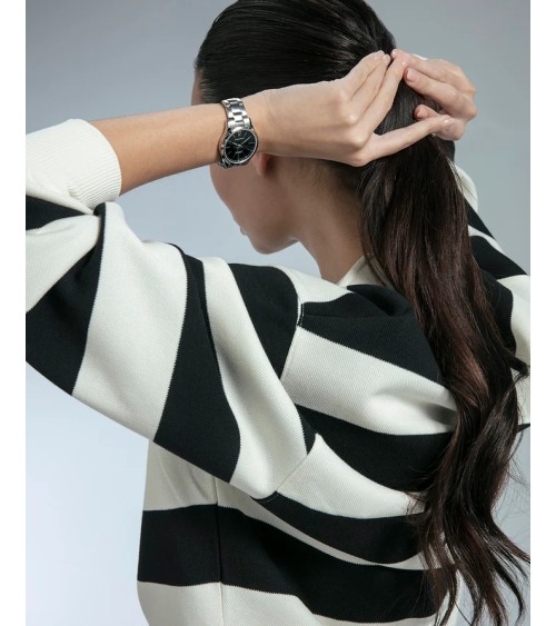 Reloj Viceroy de Mujer en Acero con Esfera Negra Dress 401342-55 | Joyería Onix Lugo