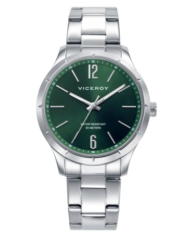 Reloj Viceroy de Hombre en Acero con Esfera Verde Dress 401493-65 | Joyería Onix Lugo