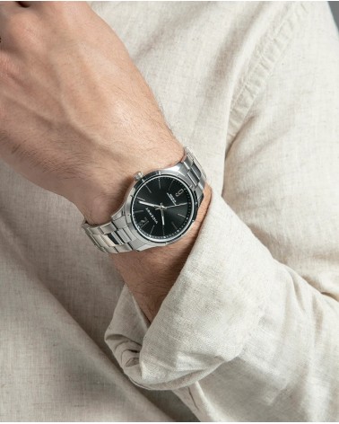 Reloj Viceroy de Hombre en Acero con Esfera Negra Dress 401493-55 | Joyería Onix Lugo