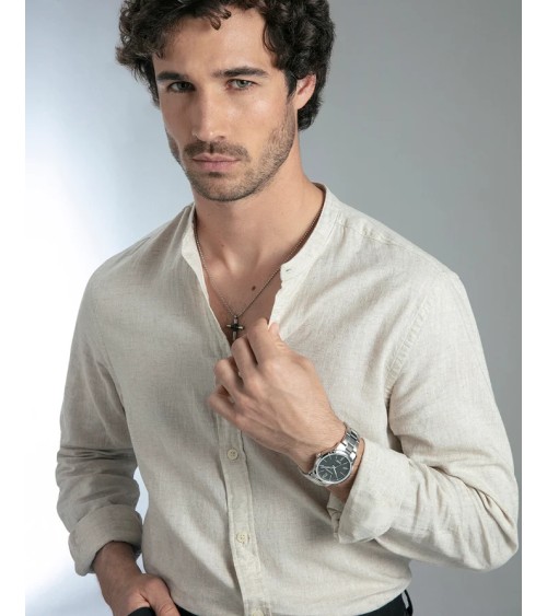 Reloj Viceroy de Hombre en Acero con Esfera Negra Dress 401493-55 | Joyería Onix Lugo