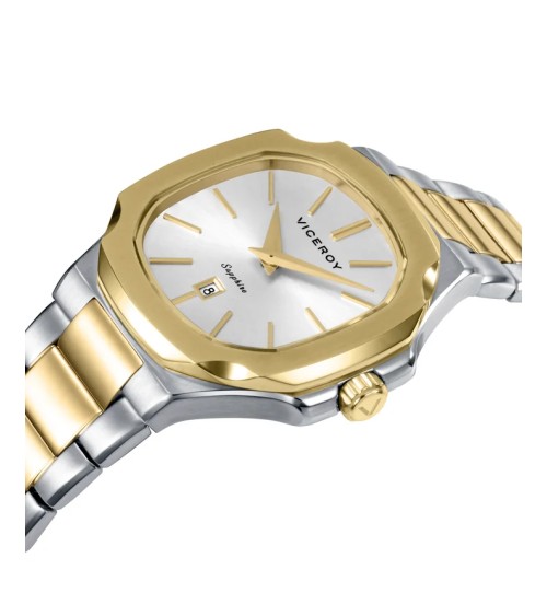 Reloj Viceroy de Mujer Bicolor Acero y Dorado Laura Escanes 45110-87 | Joyería Onix Lugo