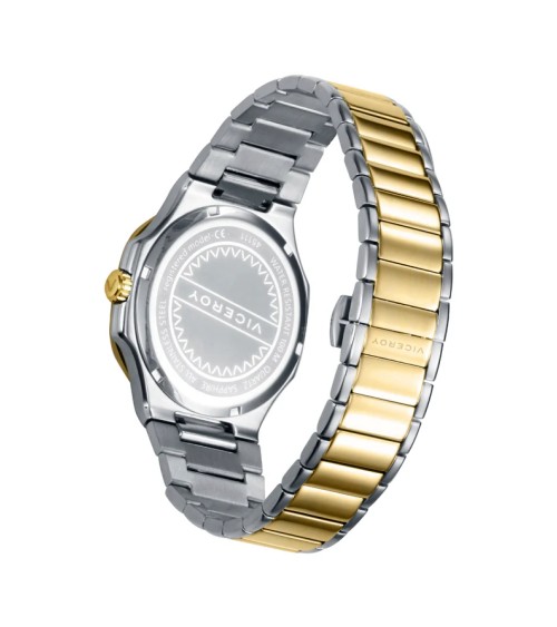 Reloj Viceroy de Hombre Bicolor Acero e IP Dorado Cristal Zafiro 45111-87 | Joyería Onix Lugo