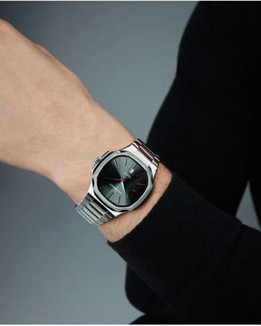 Reloj Viceroy de Hombre Bisel IP Gris y Cristal Zafiro 45111-17 | Joyería Onix Lugo
