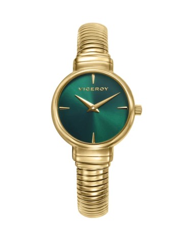 Reloj Viceroy de Mujer Dorado con Esfera Verde Chic 401314-67 | Joyería Onix Lugo