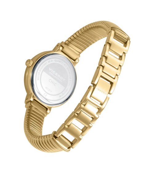 Reloj Viceroy de Mujer Dorado con Esfera Verde Chic 401314-67 | Joyería Onix Lugo