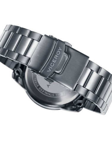 Reloj Viceroy de Hombre Heat Cronógrafo Acero IP Gris y Rojo 40421-59 | Joyería Onix Lugo