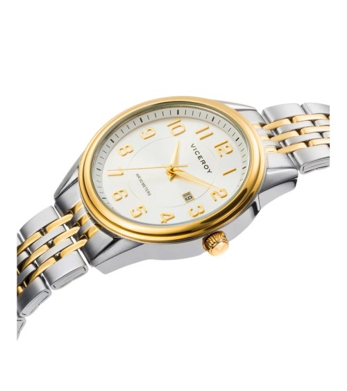 Reloj Viceroy de Mujer Bicolor Acero e IP Dorado Grand 401072-95 | Joyería Onix Lugo