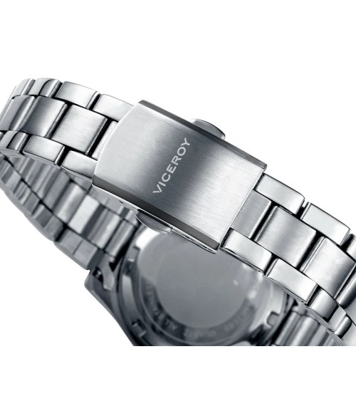 Reloj Viceroy de Mujer Grand Acero Esfera Blanca Números Árabes 40854-04 | Joyería Onix Lugo