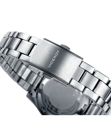 Reloj Viceroy de Mujer Grand Acero Esfera Blanca Números Árabes 40854-04 | Joyería Onix Lugo