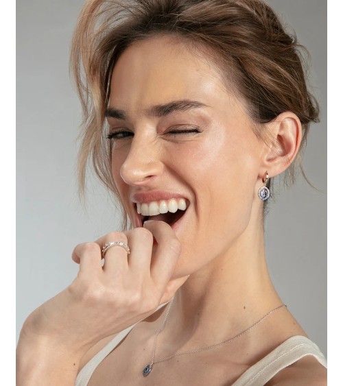 Anillo Viceroy Jewels Plata de Ley Rodiada Cruzado Circonitas y Baguettes 2379A016-30 | Joyería Onix Lugo