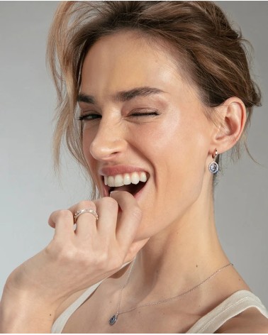 Anillo Viceroy Jewels Plata de Ley Rodiada Cruzado Circonitas y Baguettes 2379A016-30 | Joyería Onix Lugo
