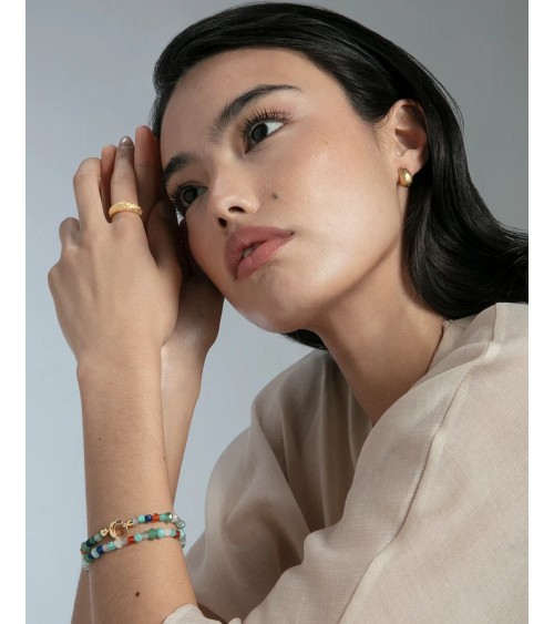 Pulsera Viceroy Jewels Plata de Ley Baño de Oro Piedras Naturales Multicolor 13271P100-49 | Joyería Onix Lugo